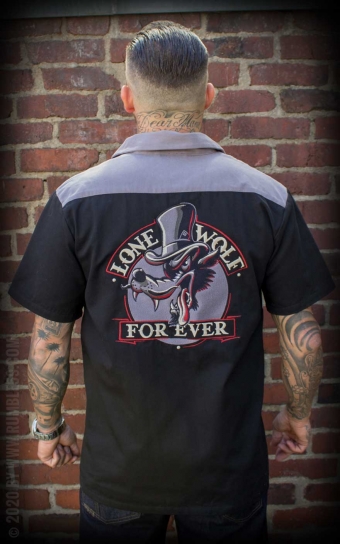 Worker Shirt - Lone wolf forever | Rumble59 - Official Rumble59 Shop ...